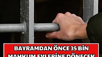 BAYRAM ÖNCESİNDE 35 BİN MAHKUMUN TAHLİYE EDİLMESİ BEKLENİYOR