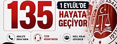 “ ALO ADALET 135 “ 1 EYLÜL HAYATA GEÇİYOR.
